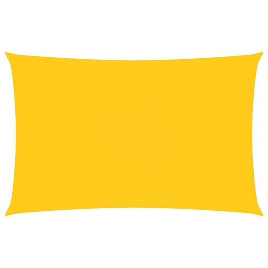 Parasole a Vela Oxford Rettangolare 4x7 m Giallo 135603