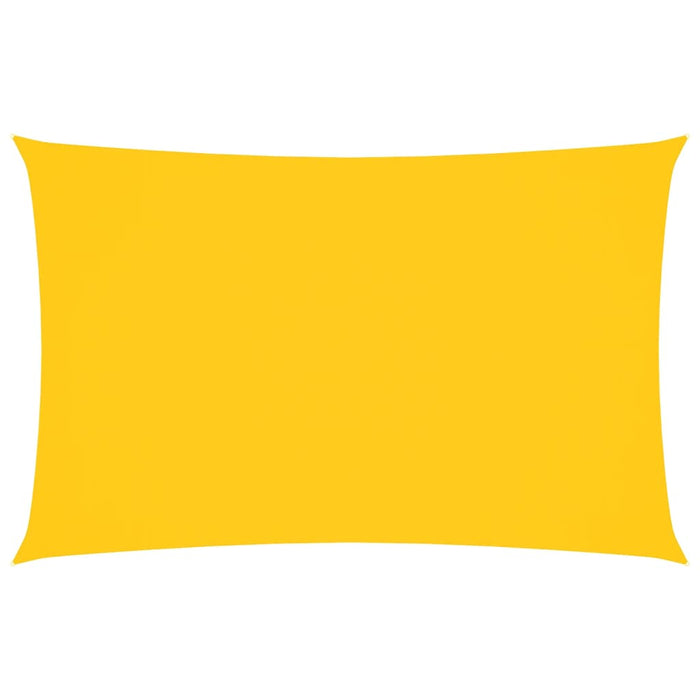 Parasole a Vela Oxford Rettangolare 4x7 m Giallo 135603