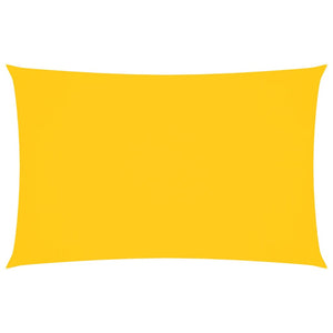 Parasole a Vela Oxford Rettangolare 4x7 m Giallo
