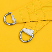 Parasole a Vela Oxford Rettangolare 4x7 m Giallo 135603