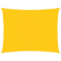 Parasole a Vela Oxford Rettangolare 5x6 m Gialla 135604