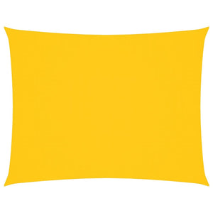 Parasole a Vela Oxford Rettangolare 5x6 m Gialla 135604