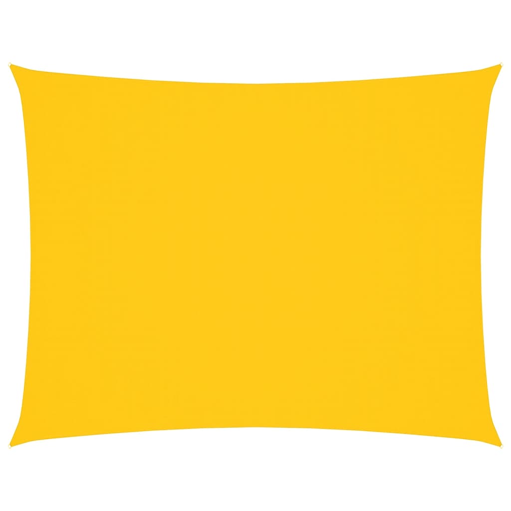 Parasole a Vela Oxford Rettangolare 5x6 m Gialla