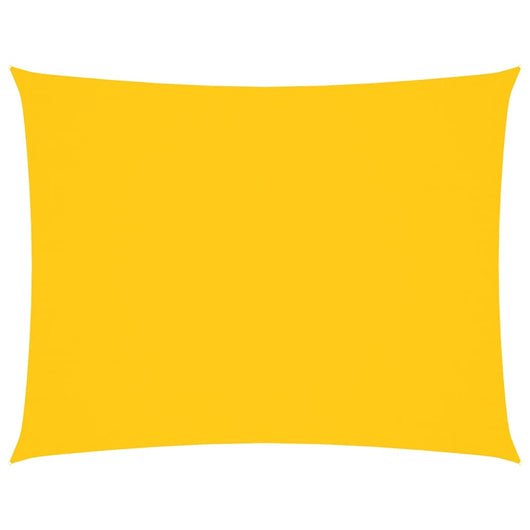 Parasole a Vela Oxford Rettangolare 5x7 m Gialla