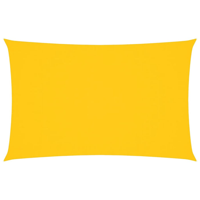 Parasole a Vela Oxford Rettangolare 5x8 m Giallo 135606