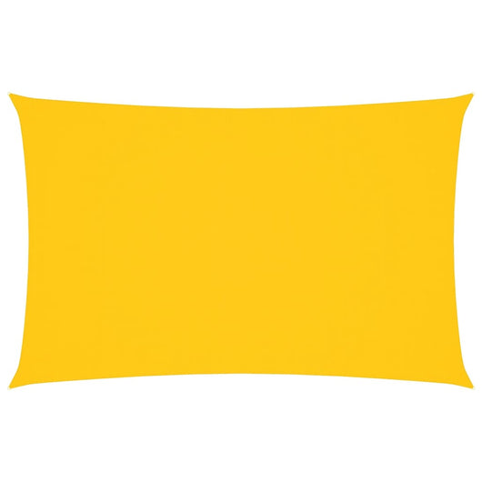 Parasole a Vela Oxford Rettangolare 5x8 m Giallo