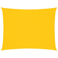 Parasole a Vela Oxford Rettangolare 6x7 m Gialla 135607