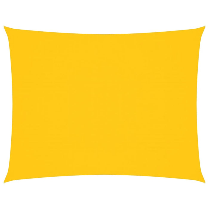 Parasole a Vela Oxford Rettangolare 6x7 m Gialla 135607