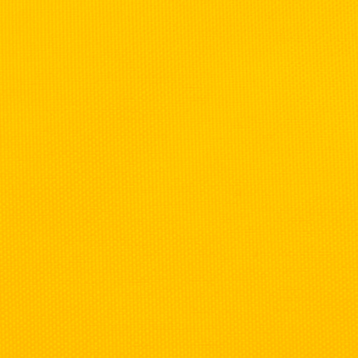 Parasole a Vela Oxford Triangolare 3,6x3,6x3,6 m Giallo