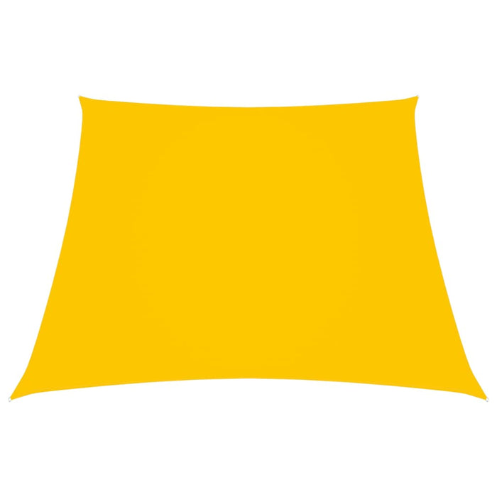 Parasole a Vela in Tela Oxford a Trapezio 3/5x4 m Giallo