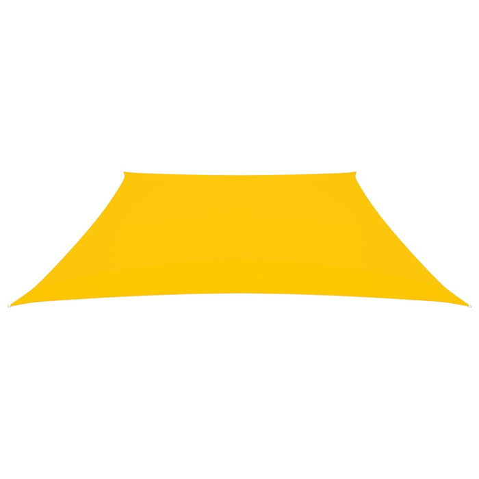 Parasole a Vela in Tela Oxford a Trapezio 3/5x4 m Giallo