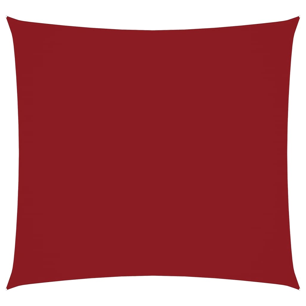 Vela Parasole in Tela Oxford Quadrata 2x2 m Rossa 135630