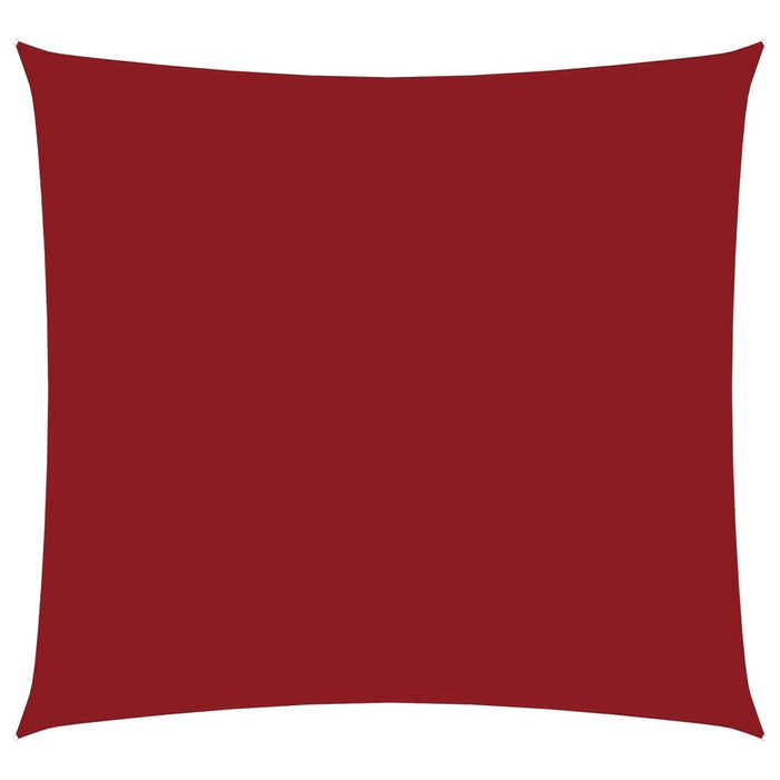 Vela Parasole in Tela Oxford Quadrata 2x2 m Rossa 135630