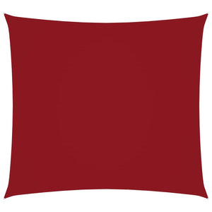 Telo parasole a vela in tessuto oxford quadrato 2 x 2 m rosso 02_0009472