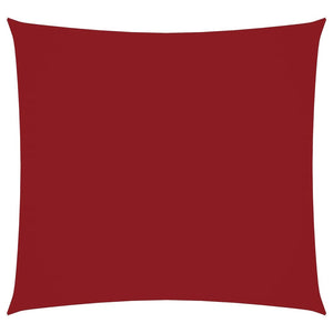 Vela Parasole in Tela Oxford Quadrata 2x2 m Rossa