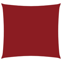 Vela Parasole in Tela Oxford Quadrata 2,5x2,5 m Rossa cod mxl 21267