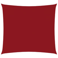 Telo parasole a vela in tessuto oxford quadrato 25 x 25 m rosso 02_0009463