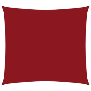 Telo parasole a vela in tessuto oxford quadrato 25 x 25 m rosso 02_0009463