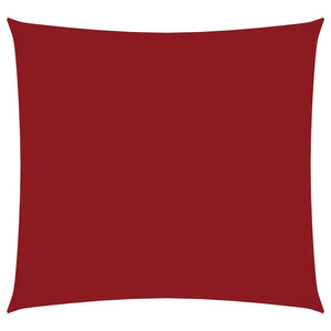 Vela Parasole in Tela Oxford Quadrata 4x4 m Rossa 135634