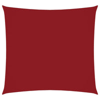 Parasole a Vela in Tela Oxford Quadrata 7x7 m Rosso cod mxl 21779