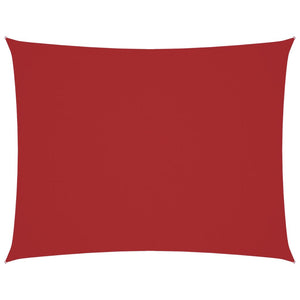 Parasole a Vela Oxford Rettangolare 2x3 m Rosso