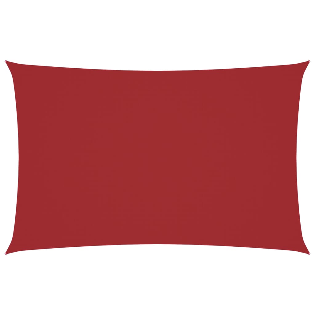 135643 Sunshade Sail Oxford Fabric Rectangular 2x4,5 m Red