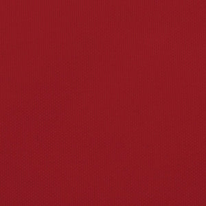 Parasole a Vela Oxford Rettangolare 2x5 m Rosso 135644