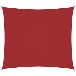 Parasole a Vela Oxford Rettangolare 2,5x3 m Rosso