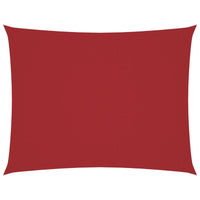 Parasole a Vela Oxford Rettangolare 2,5x3,5 m Rosso