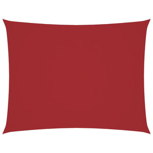 Parasole a Vela Oxford Rettangolare 2,5x3,5 m Rosso