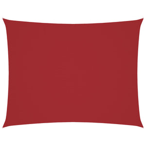 Parasole a Vela Oxford Rettangolare 2,5x4 m Rosso