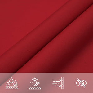 Parasole a Vela Oxford Rettangolare 2,5x4 m Rosso