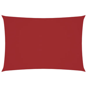 Parasole a Vela Oxford Rettangolare 3x5 m Rosso