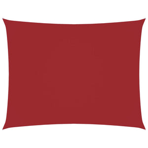 Parasole a Vela Oxford Rettangolare 3,5x4,5 m Rosso cod mxl 21300