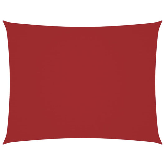 Parasole a Vela Oxford Rettangolare 3,5x5 m Rosso cod mxl 15609