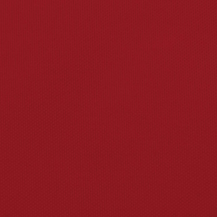Parasole a Vela Oxford Rettangolare 4x5 m Rosso 135656