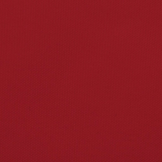 Parasole a Vela in Tela Oxford a Trapezio 2/4x3 m Rosso 135681