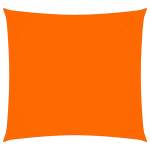 Parasole a Vela in Tela Oxford Quadrata 3x3 m Arancione 135687