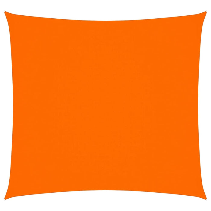 Vela Parasole in Tela Oxford Quadrata 3,6x3,6 m Arancione 135688