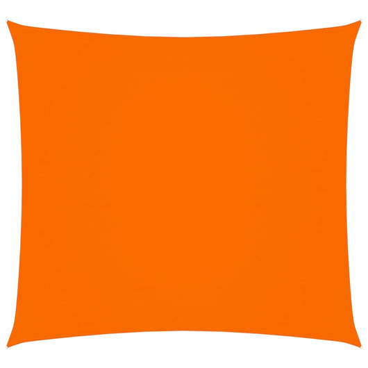 vidaXL Vela Parasole in Tela Oxford Quadrata 4x4 m Arancione