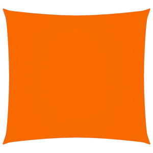 Vela Parasole in Tela Oxford Quadrata 4x4 m Arancione 135689