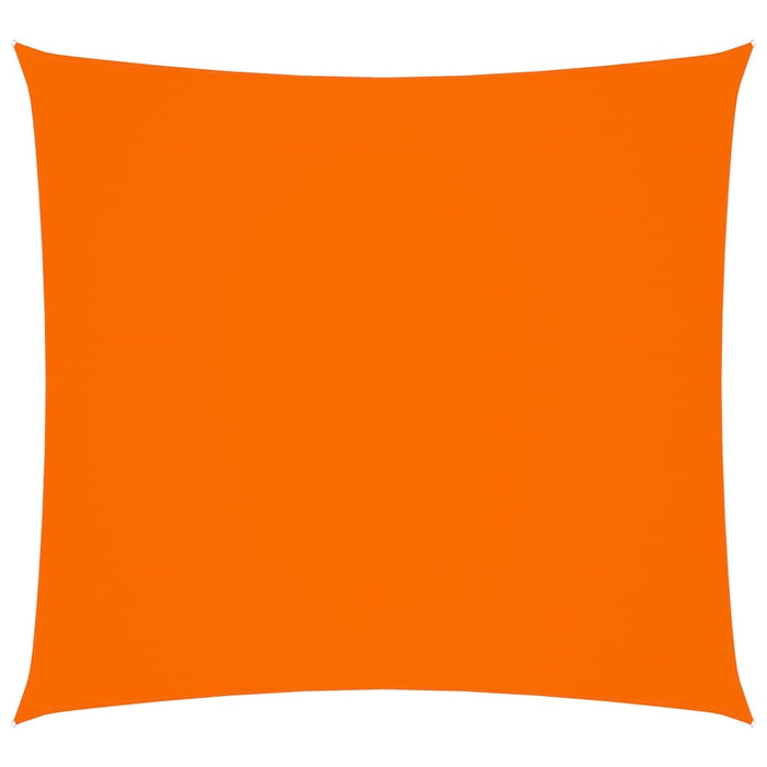 Vela Parasole in Tela Oxford Quadrata 4x4 m Arancione 135689