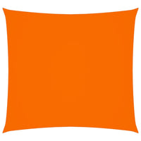 Parasole a Vela in Tela Oxford Quadrato 4,5x4,5 m Arancione 135690