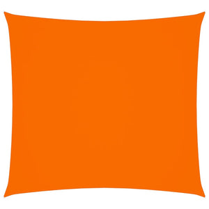 Parasole a Vela in Tela Oxford Quadrato 4,5x4,5 m Arancione 135690