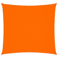Vela Parasole in Tela Oxford Quadrata 5x5 m Arancione
