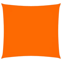 Parasole a Vela in Tela Oxford Quadrata 6x6 m Arancione