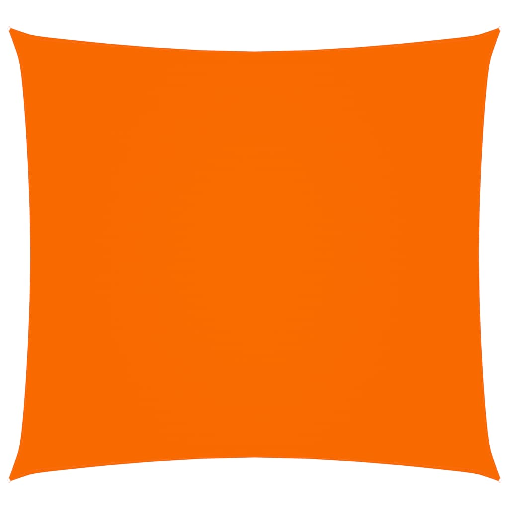 Telo parasole a vela in tessuto oxford quadrato 6 x 6 m arancione 02_0009531