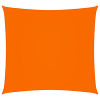 Telo parasole a vela in tessuto oxford quadrato 6 x 6 m arancione 02_0009531