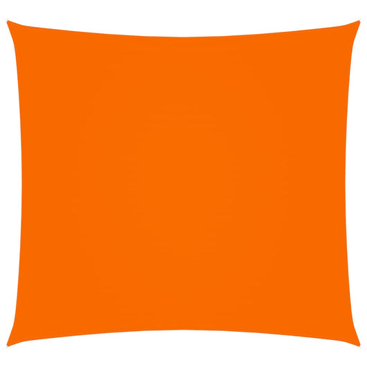 Telo parasole a vela in tessuto oxford quadrato 6 x 6 m arancione 02_0009531
