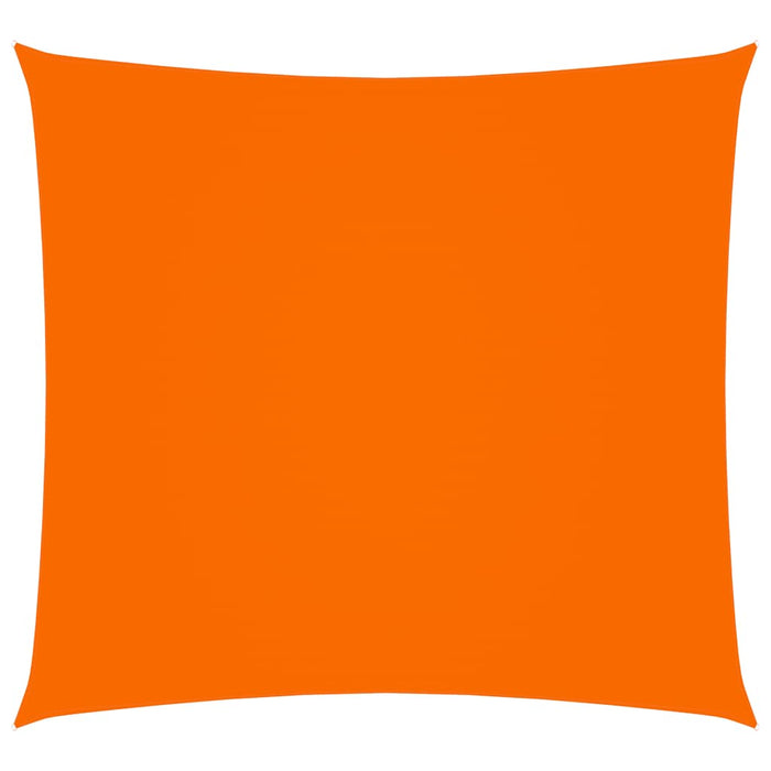 Telo parasole a vela in tessuto oxford quadrato 6 x 6 m arancione 02_0009531